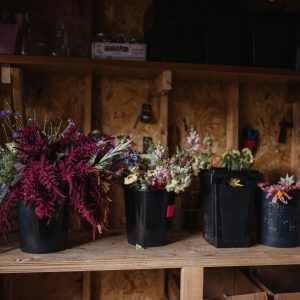 DIY Bucket of Flowers